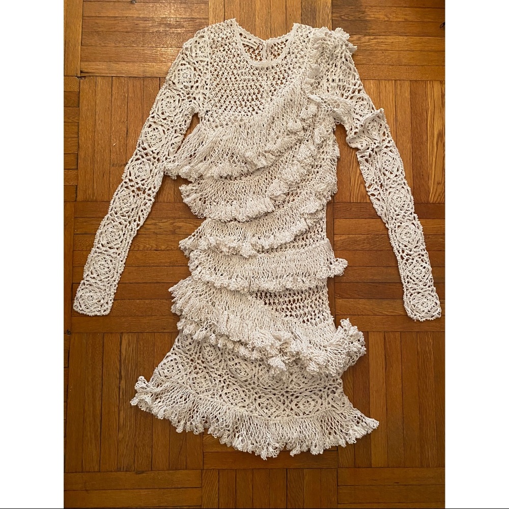 Ulla Johnson SS18 Hand Crocheted Dress